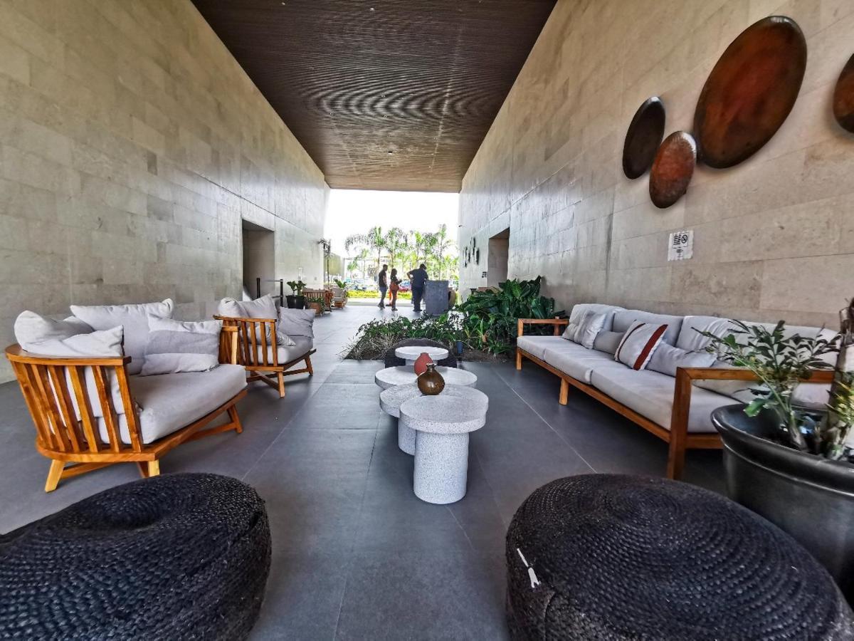 ヌエボ・バジャルタNuevo Aria Ocean Departamento Moderno Frente Al Marアパートメント エクステリア 写真