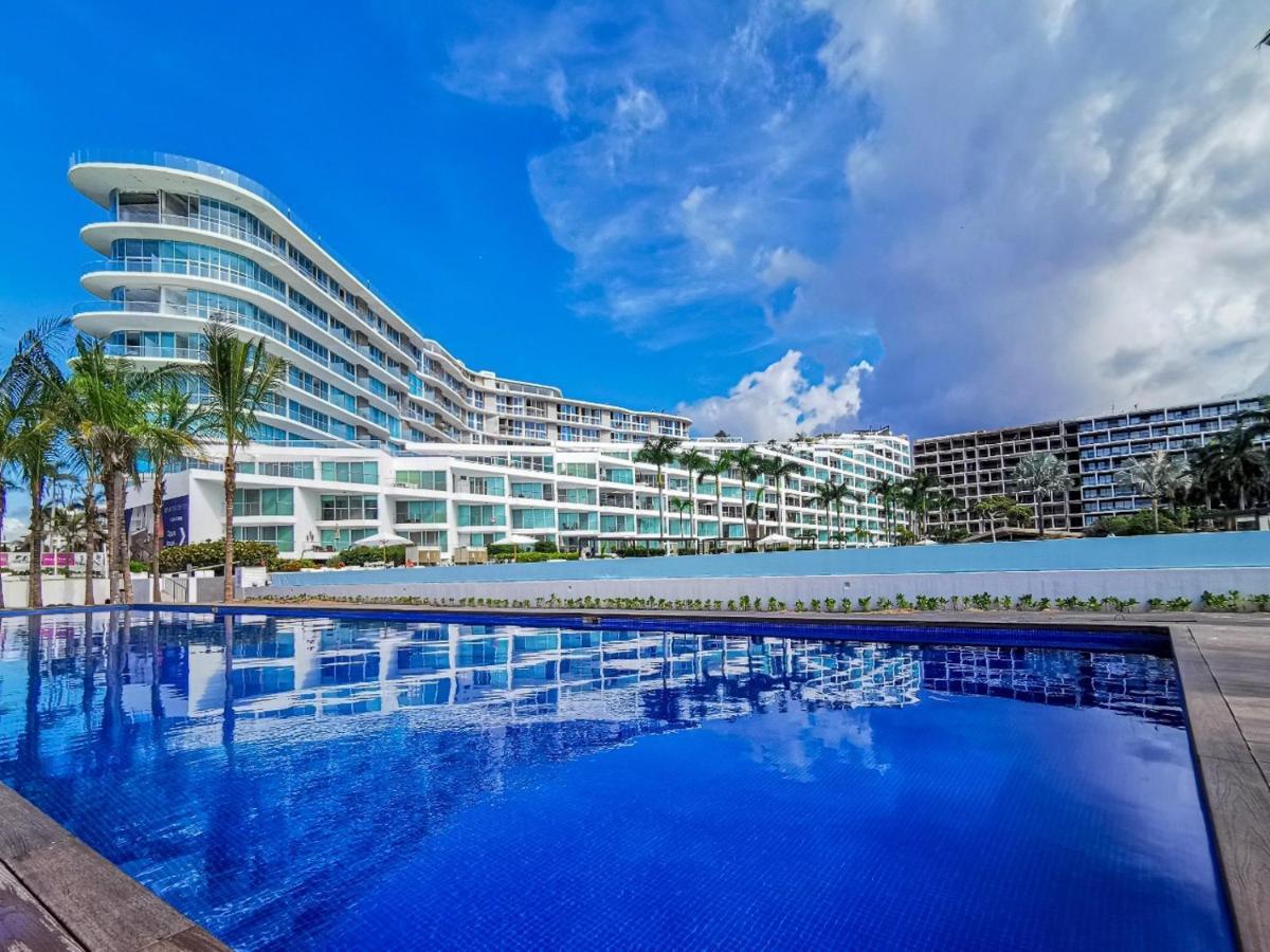 ヌエボ・バジャルタNuevo Aria Ocean Departamento Moderno Frente Al Marアパートメント エクステリア 写真